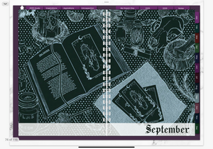 2025 DIGITAL PLANNER (DATED & HYPERLINKED) KITCHEN WITCH THEME